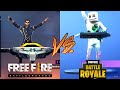 EMOTES de FREE FIRE VS EMOTES de FORTNITE //2020 😱