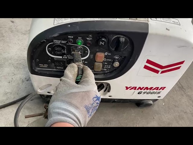 YANMAR G900is インバーター発電機 動作確認 【東静岡店】 - YouTube