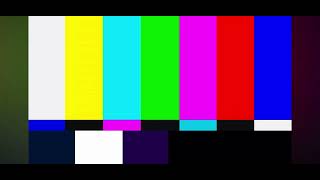 Classic TV Test Pattern | Retro Broadcast Screen &amp; Tone