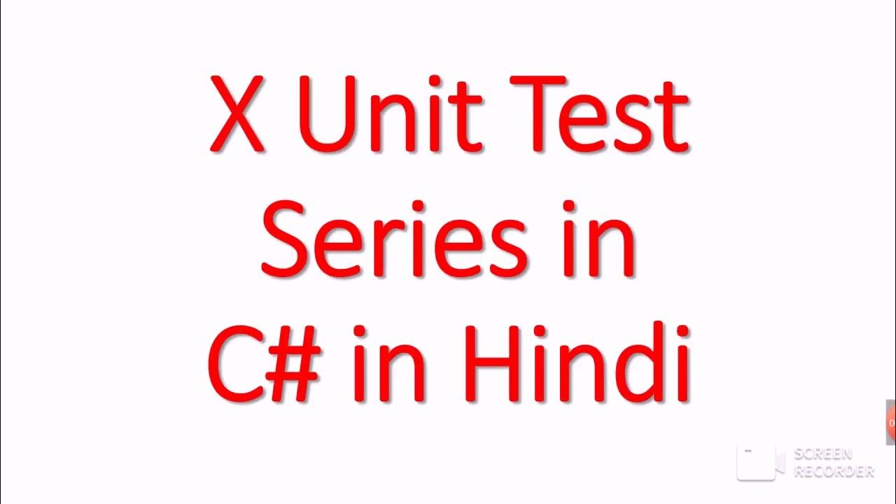 Part 7 Assert Method IsType and IsNotType 9 x Unit testing c in