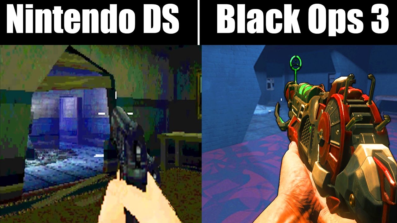 I Love Nintendo Ds Zombies Call Of Duty Black Ops 3 Zombies Mod Youtube