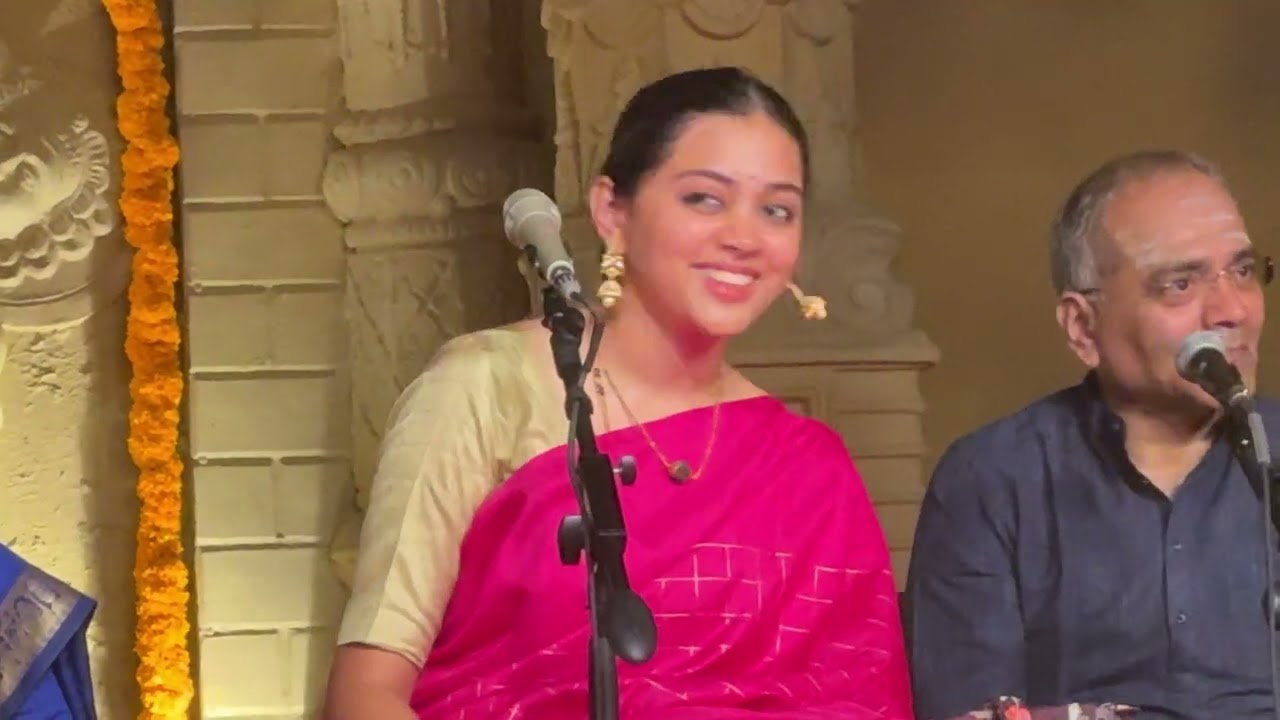 A divine evening at Udupi last week. Ma’am Sivasri Skandaprasad at her soulful best