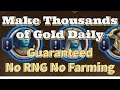 Make Thousands Of Easy Gold Solo In WOW Shadowlands 9.2 Guaranteed Reliable Daily Beginner Gold