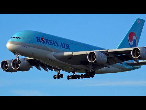 15 IMPRESSIVE Airplane LANDINGs and TAKEOFFs at Frankfurt Airport | 4K