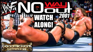 WWE No Way Out 2001 Watch-Along! | Three Stages Of Hell | The Rock vs Kurt Angle