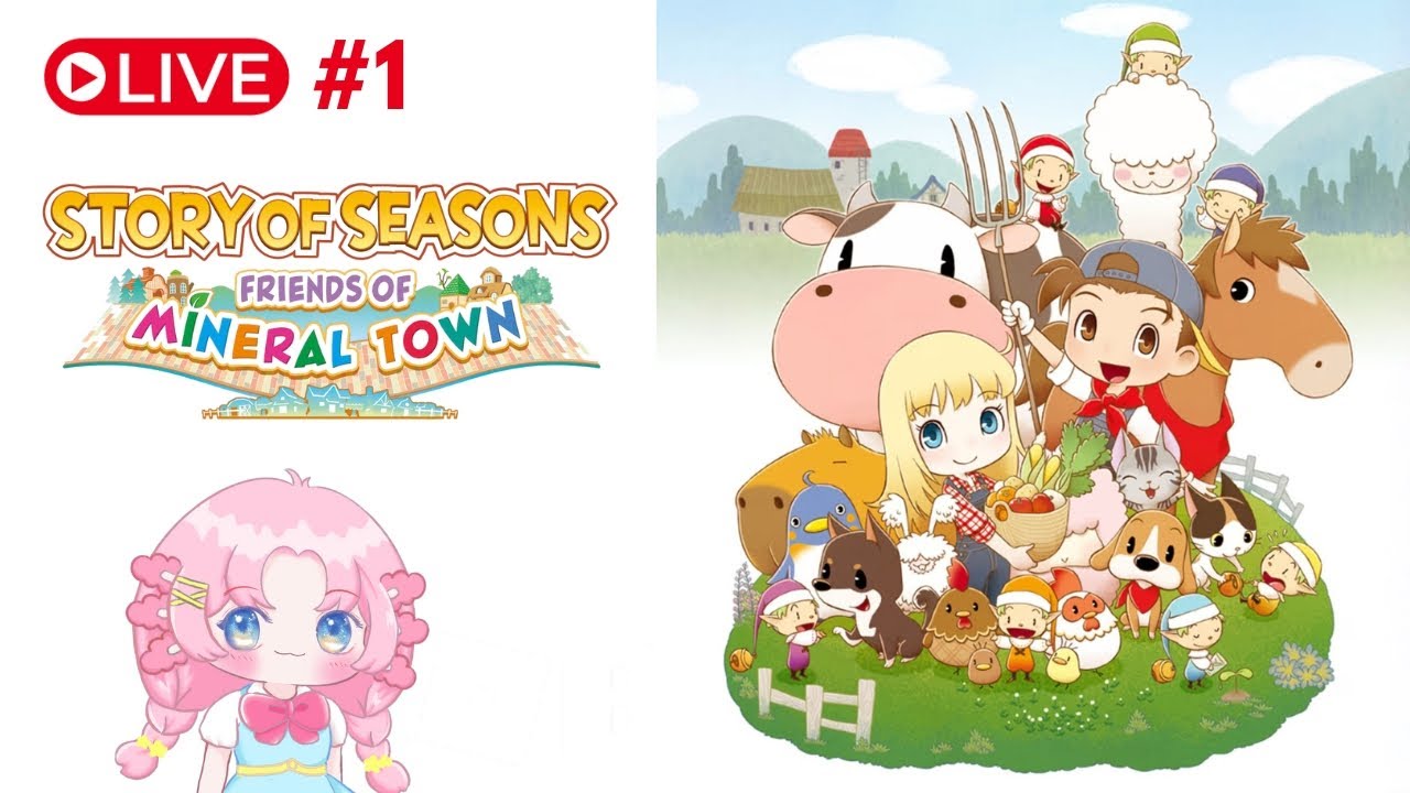 Day 1 Story of Season : Friends of Mineral Town Part 1 #livestreamgamingindonesia