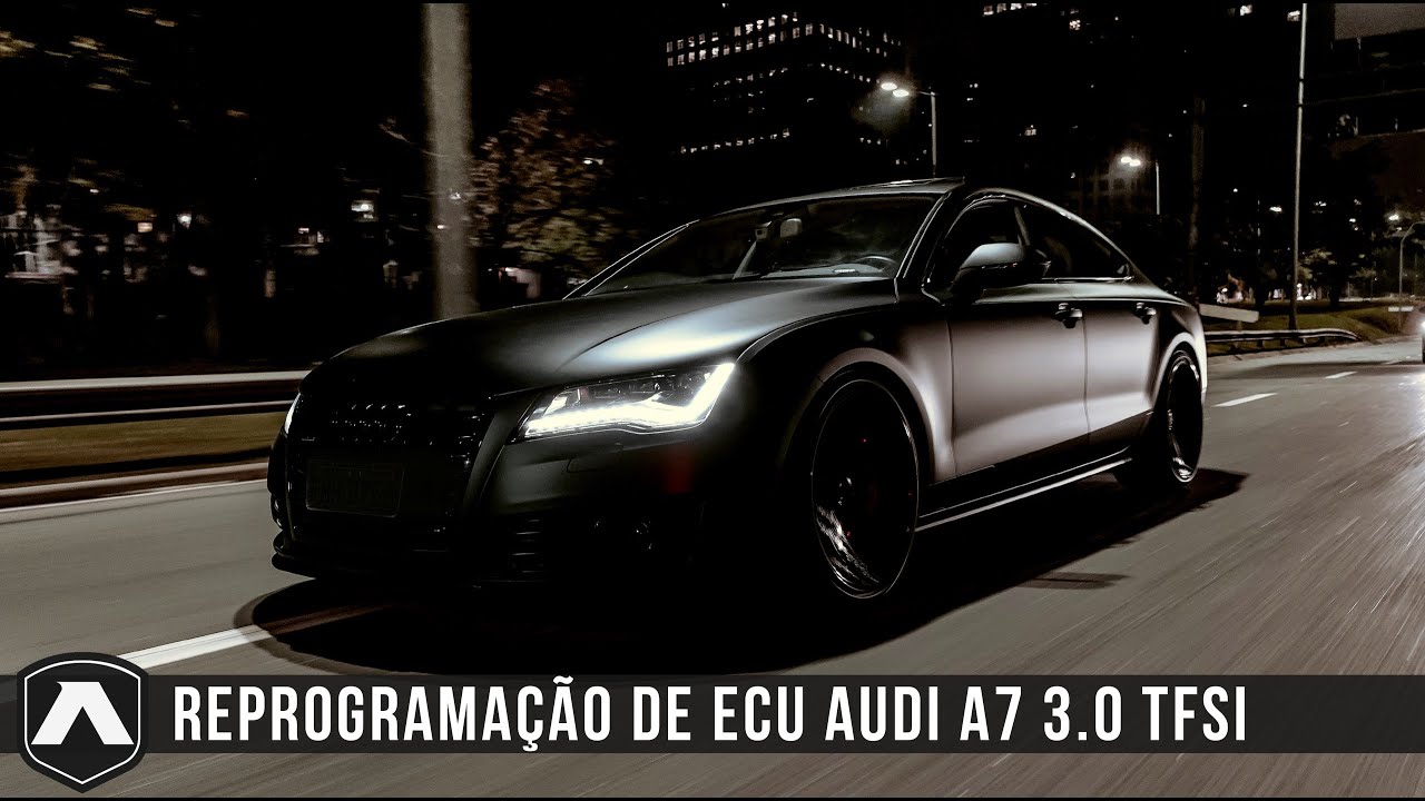 Ganhos de até 80cvs e 6kgfm nessa Audi A7 V6 3.0 TFSI com a preparação Stg1 Armada Performance