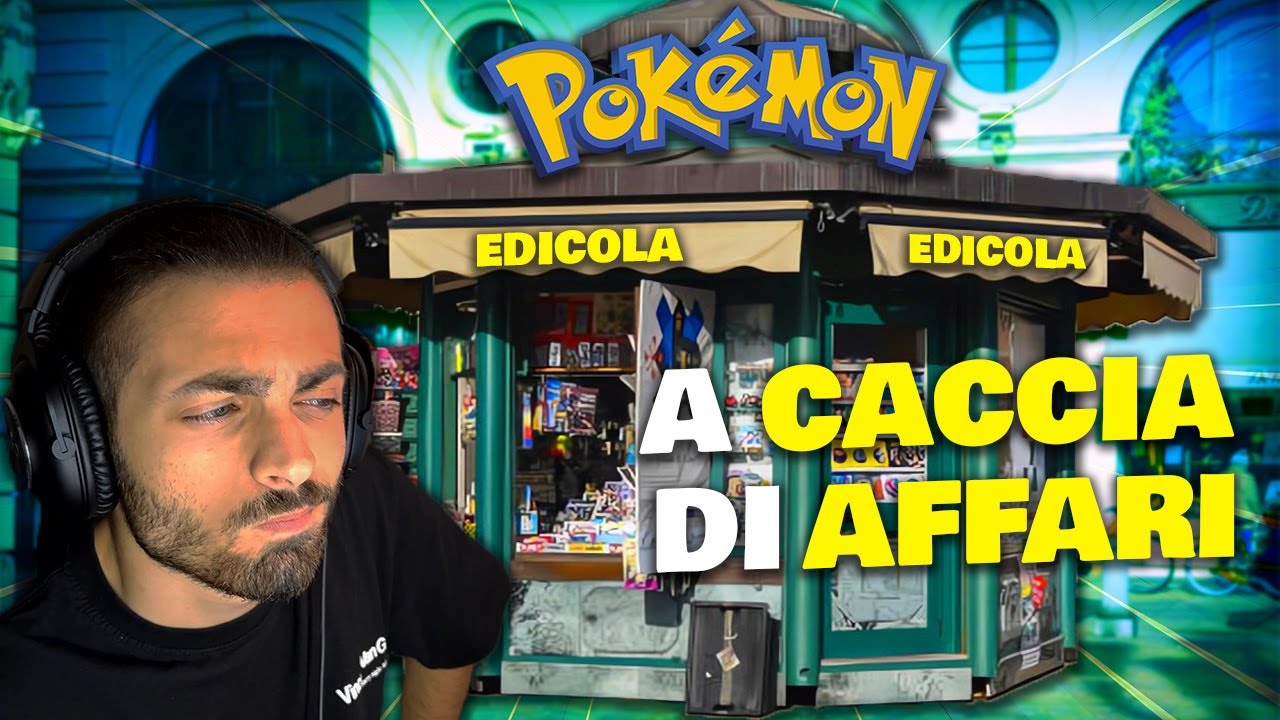 Cerco PACCHETTI e COLLEZIONI pokemon VINTAGE nelle EDICOLE - YouTube