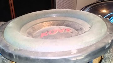 Kove audio 10 inch dvc subwoofers Rare