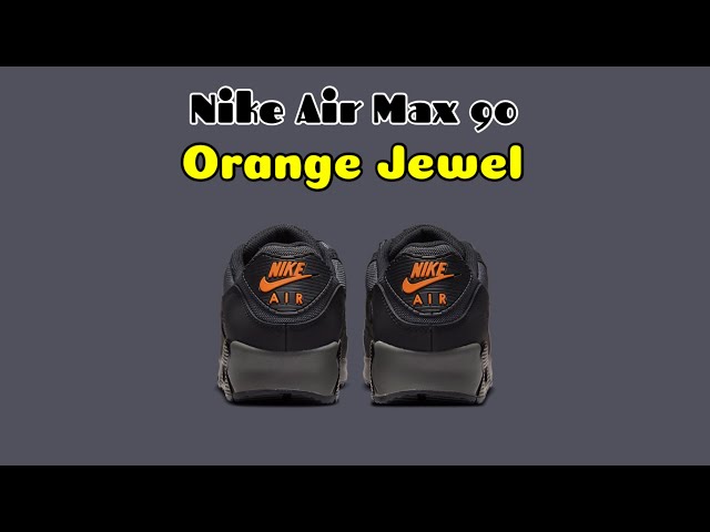 Nike Air Max 90 Jewel Black Orange DX2656-001 