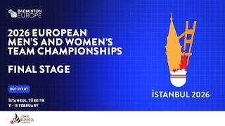 Group Stage Day 1 (Court 2) - 2026 European Men's \u0026 Women's Team Championships