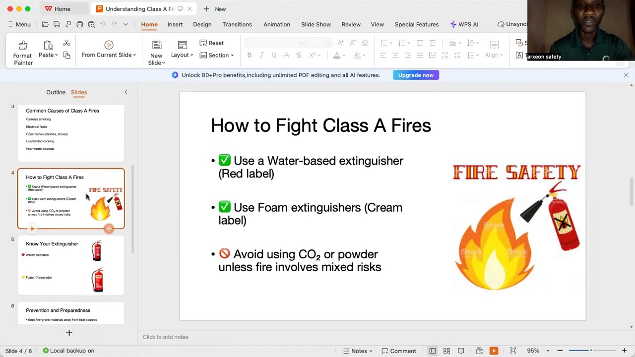 🔥 Understanding Class A Fires | Fire Safety Series Ep. 1 | ARXEON SAFETY