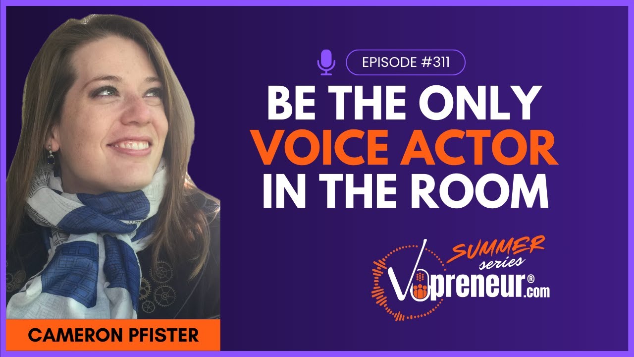 Be the Only Voice Actor in the Room | How to Find Clients at Industry Conferences