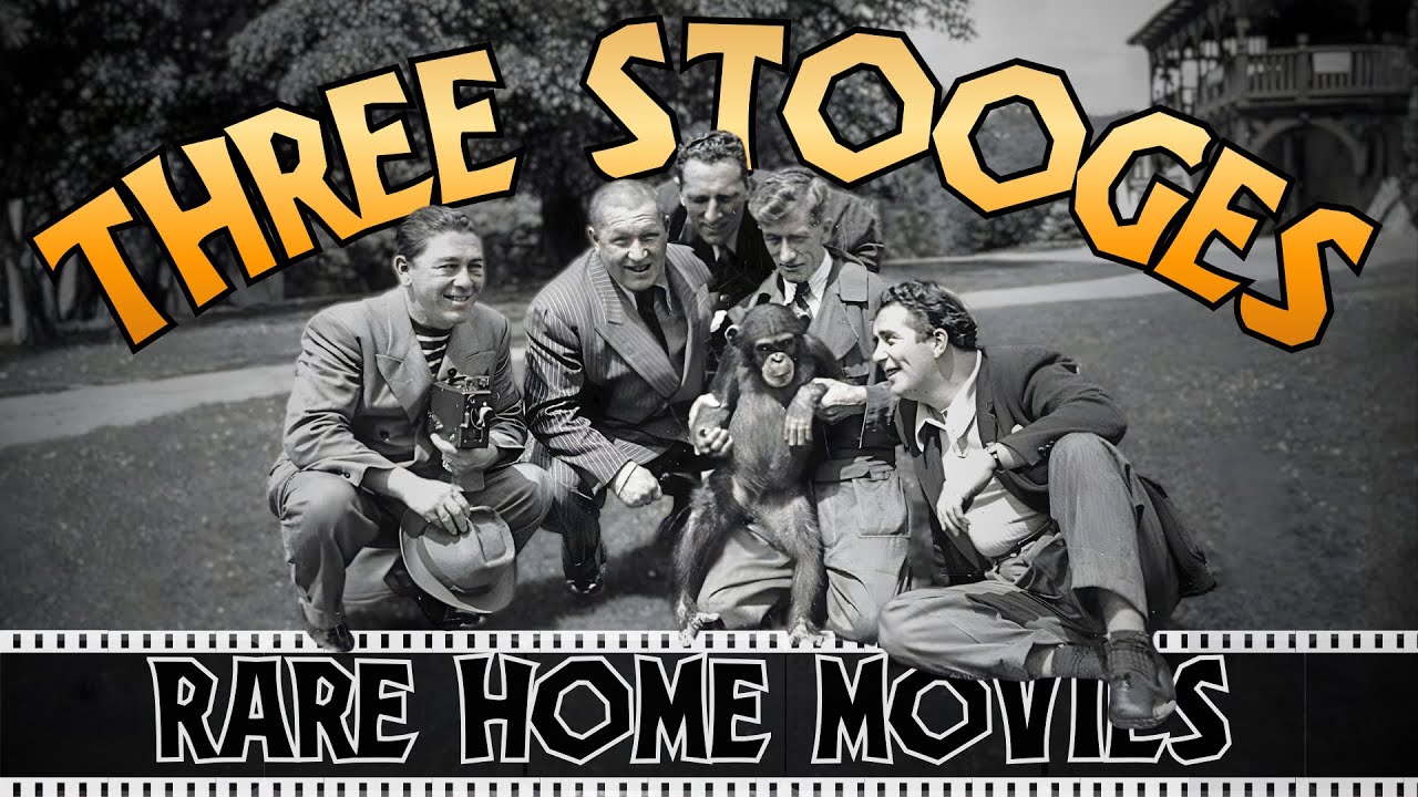 THREE STOOGES: Rare Home Movies