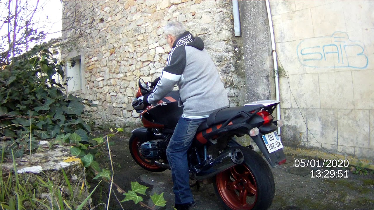 Rockster BMW R1150R start YouTube