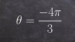 Learning to sketch a negative angle in radians
