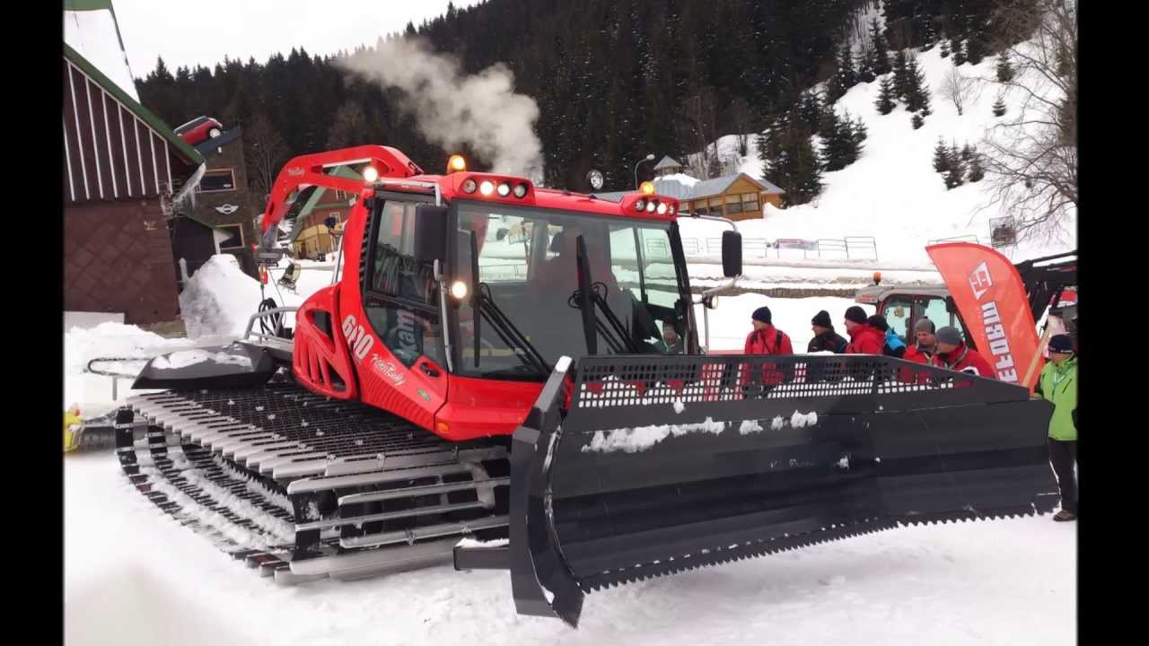Pisten Bully 600W polar 4.5t winch Pisten Bully 400W YouTube