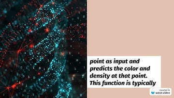 Neural Radiance Fields NeRF  #3d #technology  #new  #design
