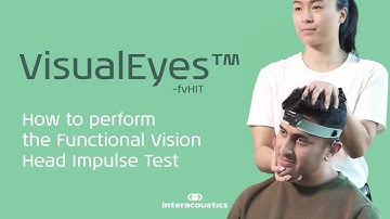 VisualEyes™ | How to perform the Functional Vision Head Impulse Test (fvHIT™)