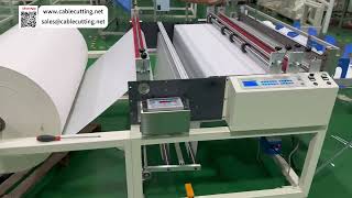 Heavy Duty Copy Paper Silicone Paper Roll Processing Auto Sheet Cutter Set Output Tool