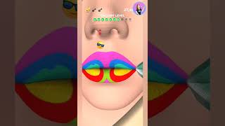👄 Amazing Colorful Lips 💄 - Lip Art 3D Game screenshot 5