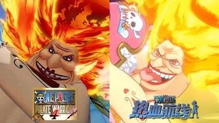 Big Mom Moveset Comparison - One Piece Pirate Warriors 4 Vs One Piece Fighting Path
