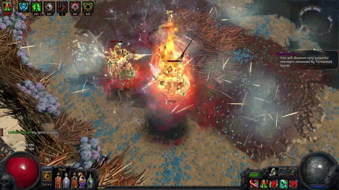 Path of Exile: Killing double Daresso possessed by torment spirit