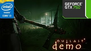 Outlast 2 Demo | Performance Test GTX 750 1Gb