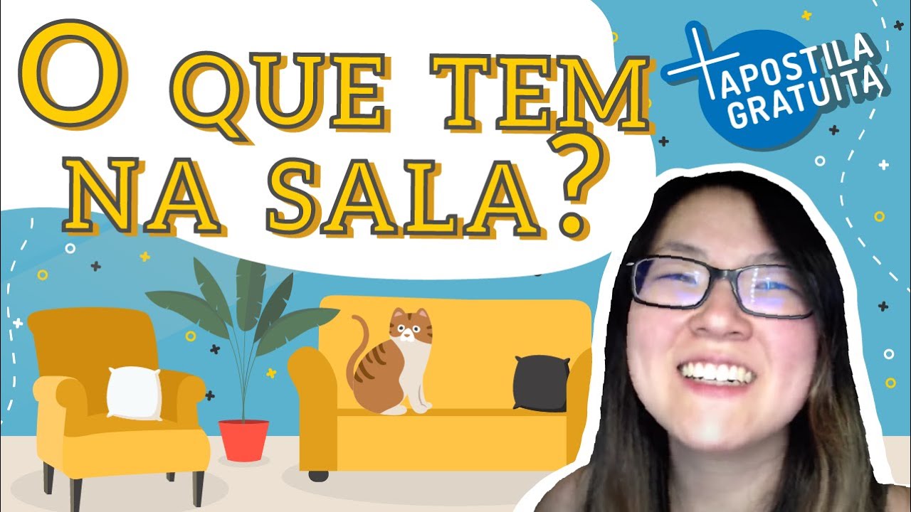Sofá? TV? O que tem na SALA em coreano? | Professora Aileen