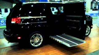 New York Auto Show Vpg Mv-1 Wheelchair Ramp Demonstration