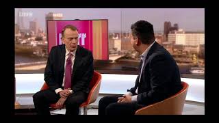Richard Burgon Pulls A Fart & Dart On Matt Han During Andrew Marr Show