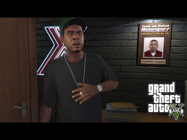 Lamar is Jealous of Franklins Employee of the Month Reward in GTA 5