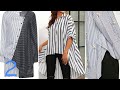 2 video #Полосатые_рубашки_и_платьев #striped_shirts_end_dress