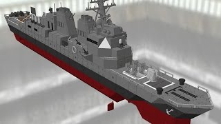 Battleship Craft 1.5.2 MOD - USS Arleigh Burke Class Destroyer screenshot 5