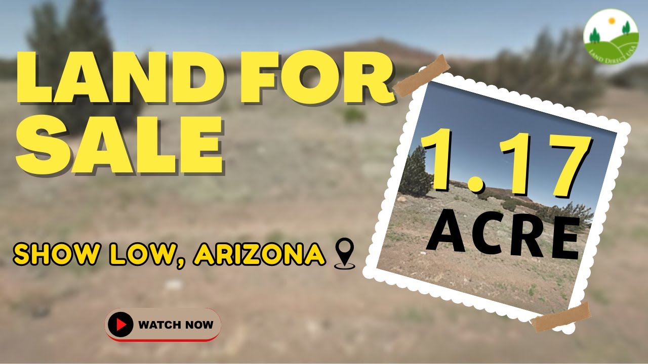 1.17 acre land for sale in Show Low, Arizona [20106183] YouTube