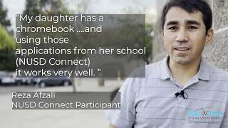 Parents Share How Free Program NUSD Connect has Helped their Growing Digital Needs