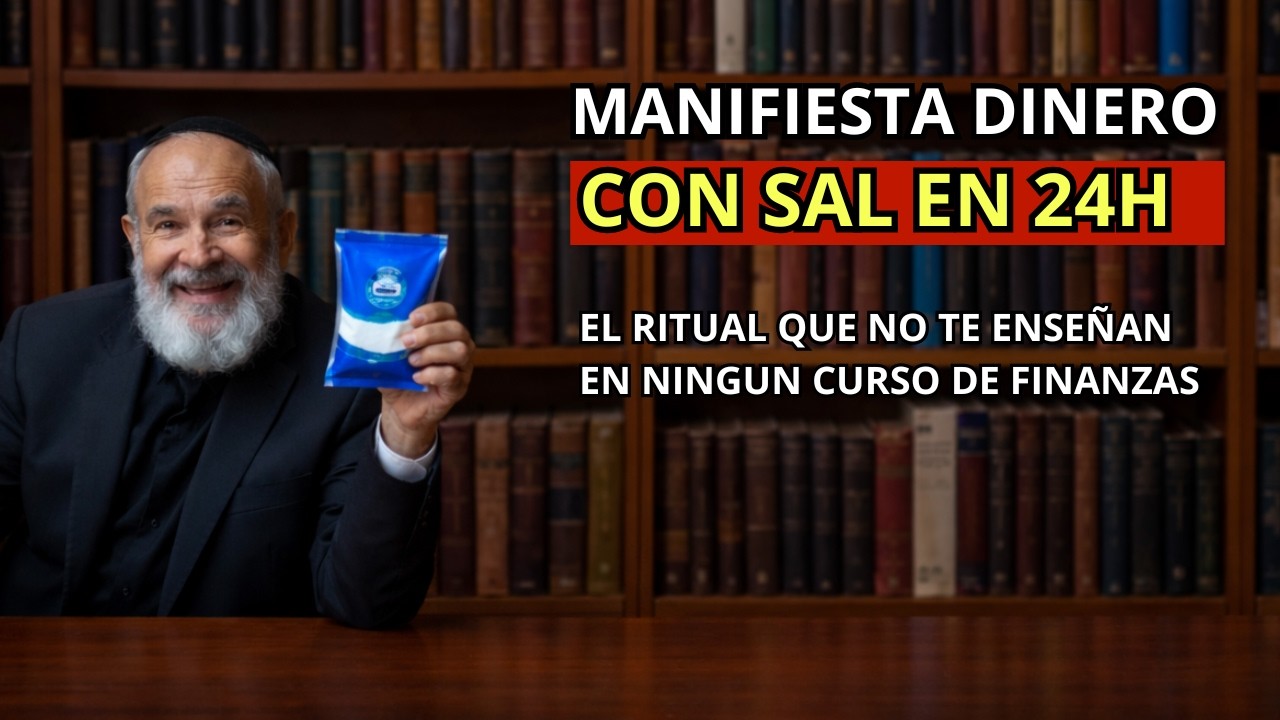 Rabino Millonario : Ritual Secreto Con Sal — ¡Hasta un Pobre Puede Hacerse Millonario en 24 horas!