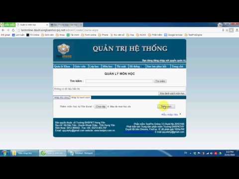 Video TestOnline 3.5 Demo - Thi trực tuyến - Trắc nghiệm... - youtube