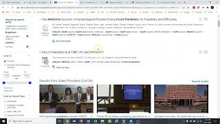 Refine your topic, using library databases, Healthcare topics