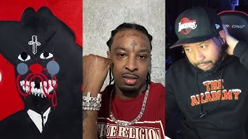 Bots or bundles? Akademiks breaks down 21 Savage first week sales going from 53k to 90k units