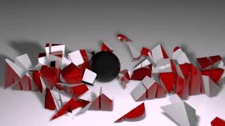 Ball Explosion Intro on cinema 4d r12