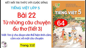 Bài 22:Từ những câu chuyện ấu thơ |Tiết 3| Tìm ý cho đoạn văn thể hiện tc cx về 1 câu chuyện|#64