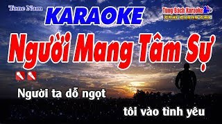 Ngi Mang Tm S Karaoke 123 Hd tone Nam  Nhc Sng Tng Bch