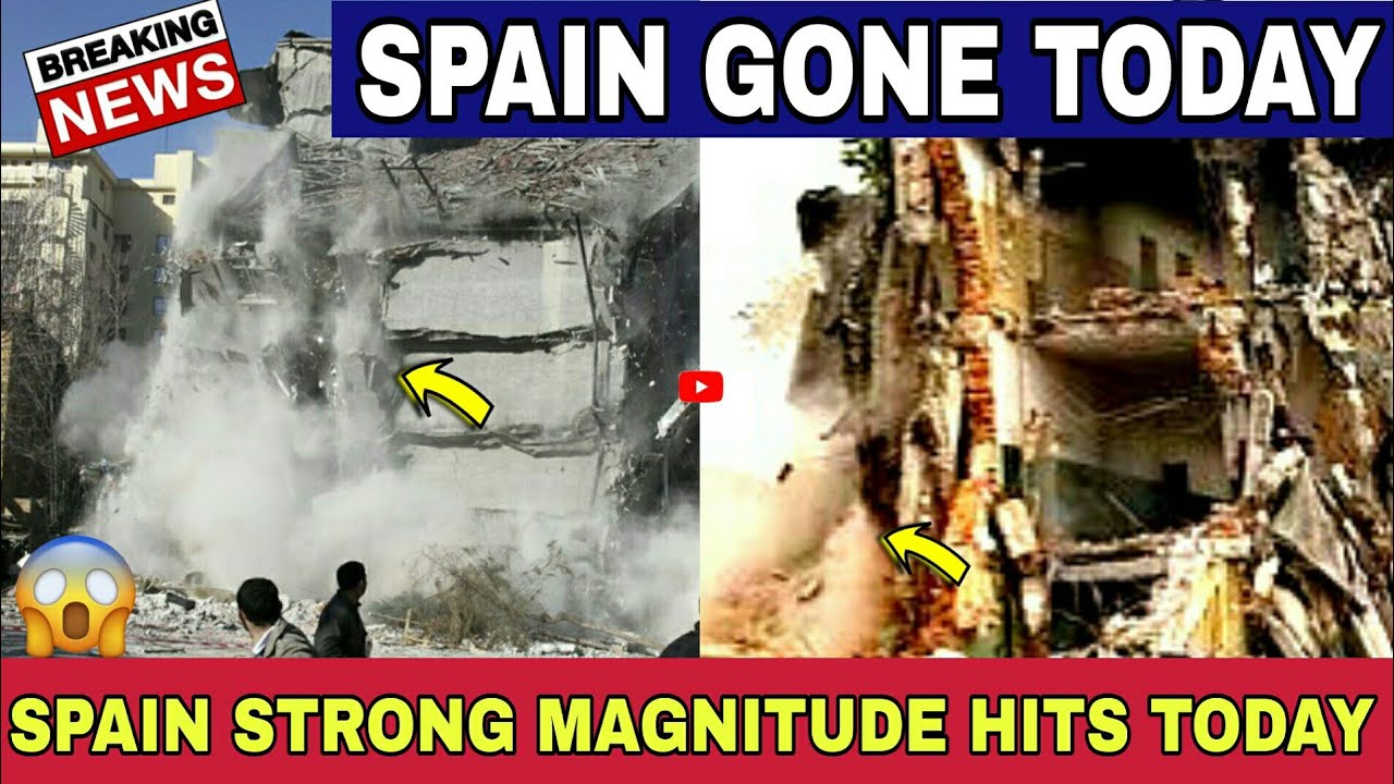 Spain deadly earthquake today | Strong magnitude hits today | Spain today | weather news today