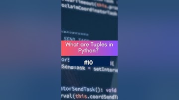 Python Shorts : 10 What are Tuples in Python? | Python Tuples Explained with Examples 🔥