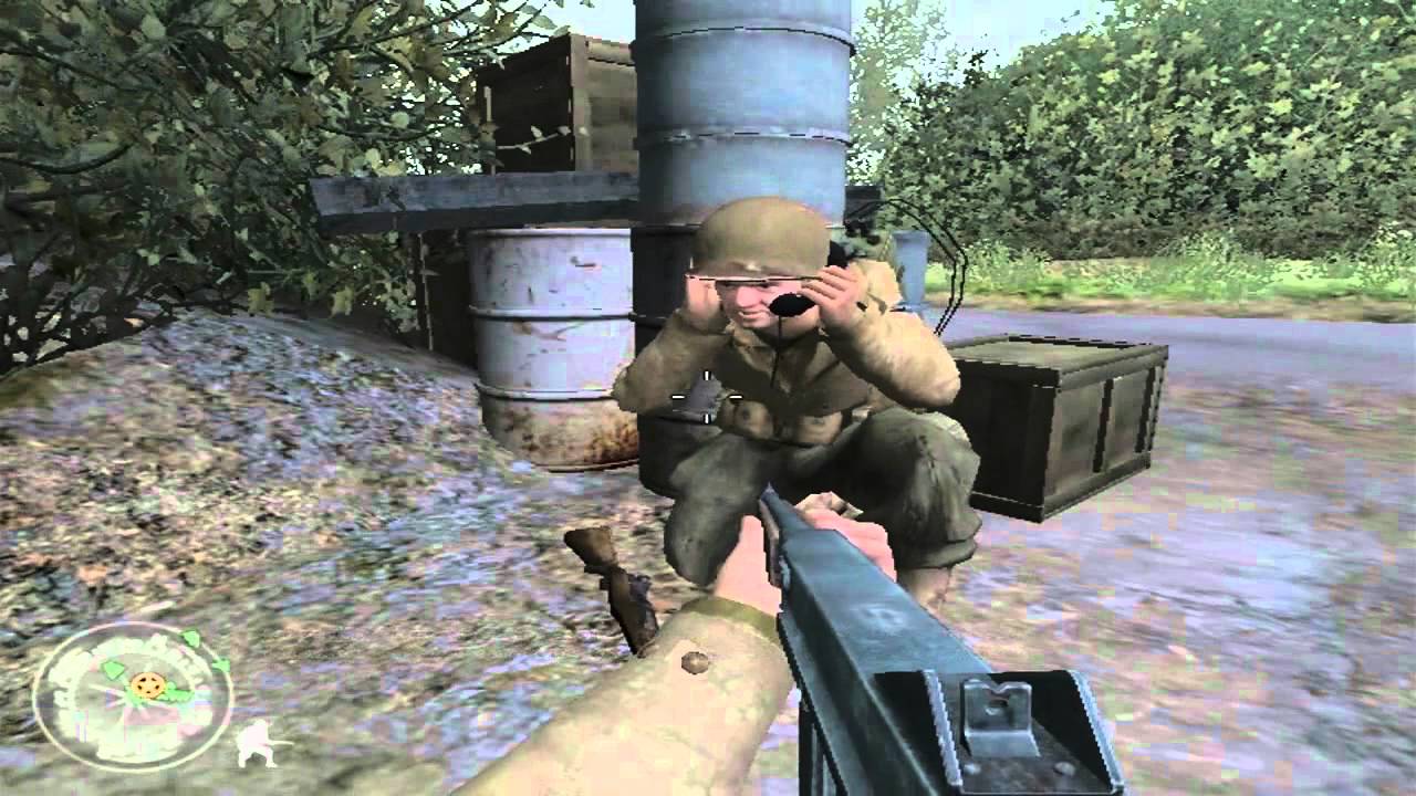 Call Of Duty 2 Walkthrough - Mission 17 -  The Battle Of Point Du Hoc (Part 2/2) HD