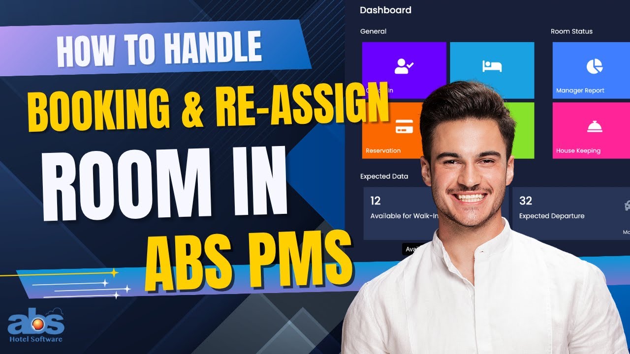 How to Control Booking and Reassign Room in ABS Property Management System