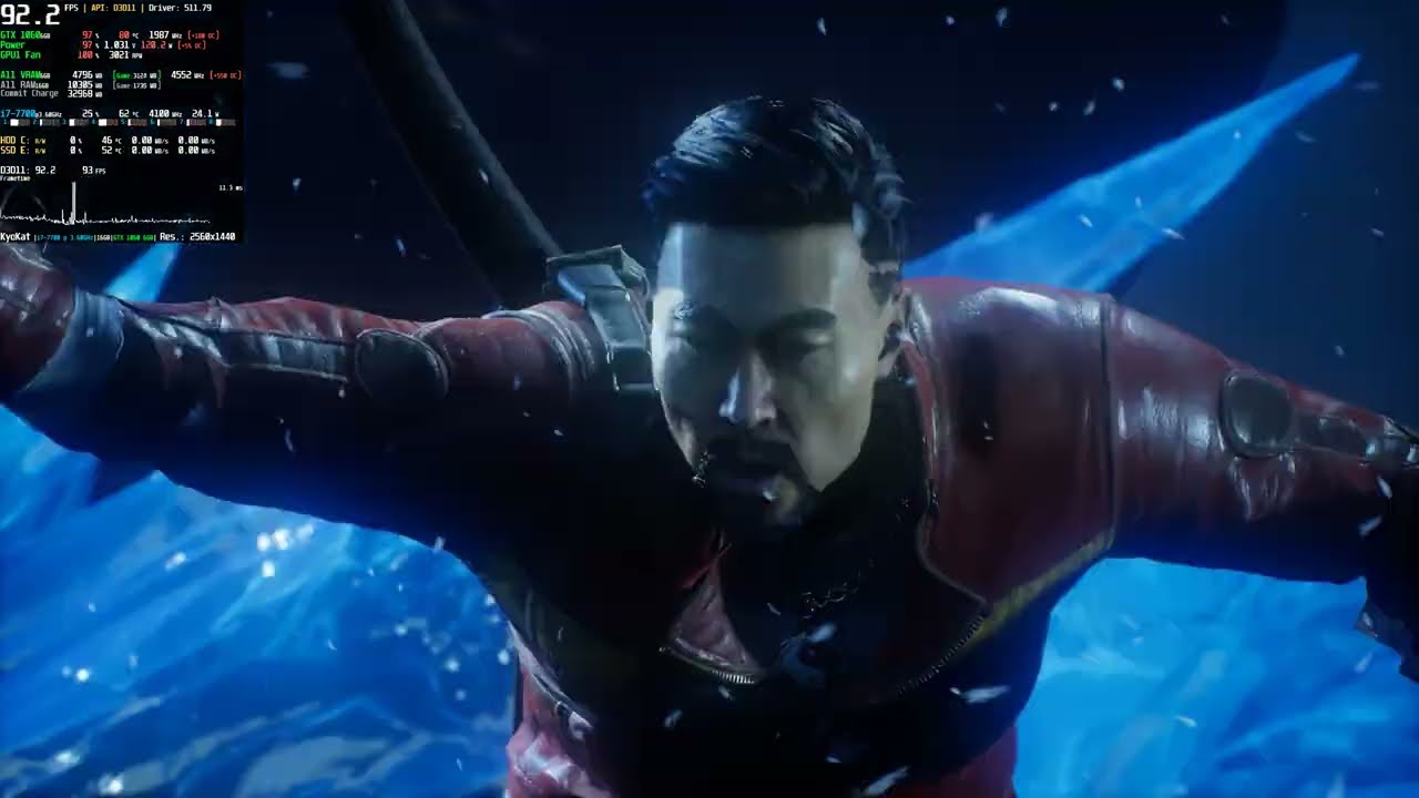 Shadow Warrior 3 PC 1440p (AMD FSR 1.0) | GTX 1060 Benchmark I7-7700