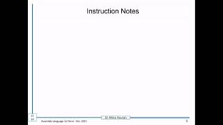 Assembly: Lec_09_p1 Array and Nested Loop