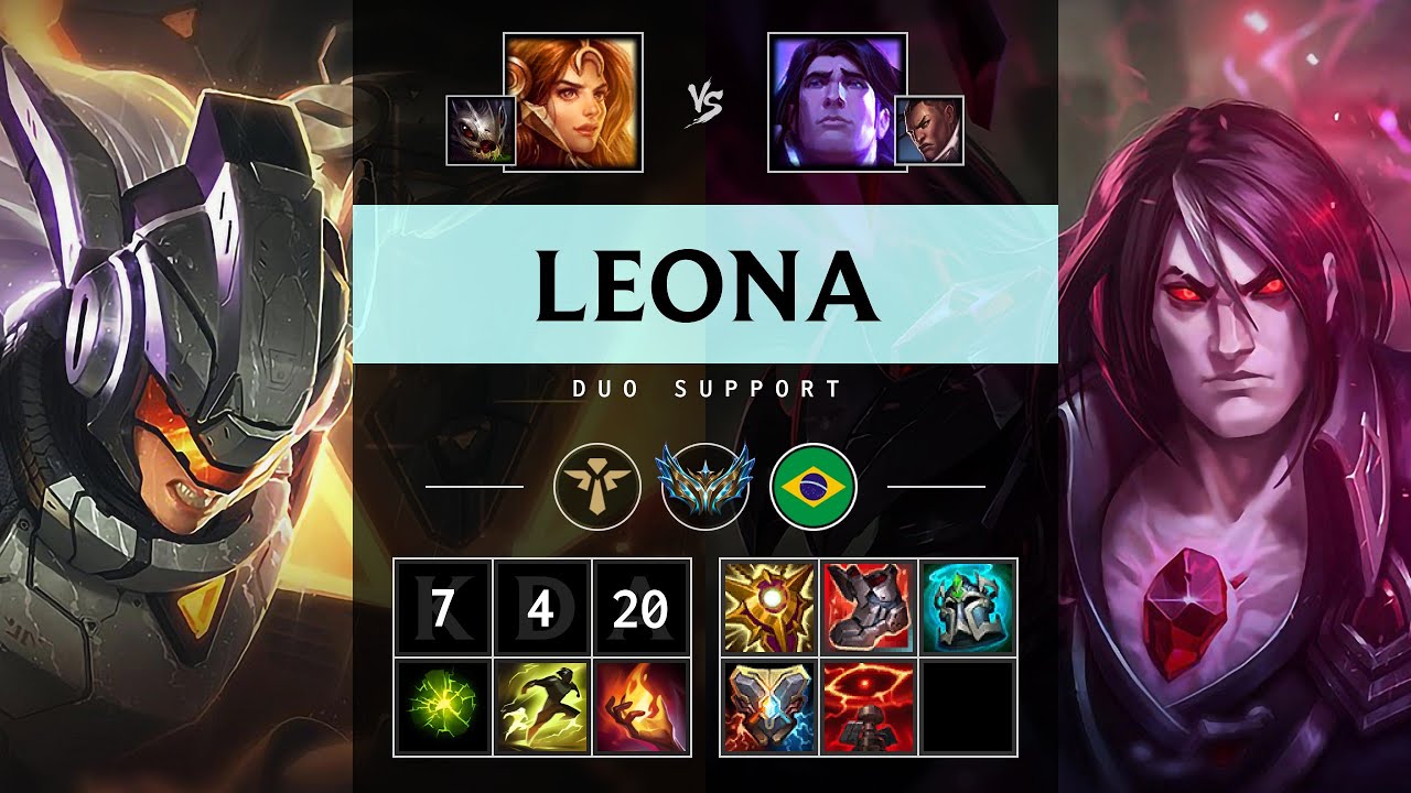 Leona Support vs Taric - BR Challenger Patch 25.12